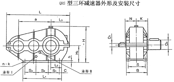 QSH250QSH320QSH400QSH500QSH630h(hun)pٙCʽcҪߴYB/T79-1995